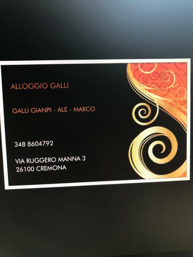 Alloggio Galli Cremona Dış mekan fotoğraf